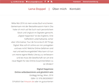 Tablet Screenshot of lenadoppel.com